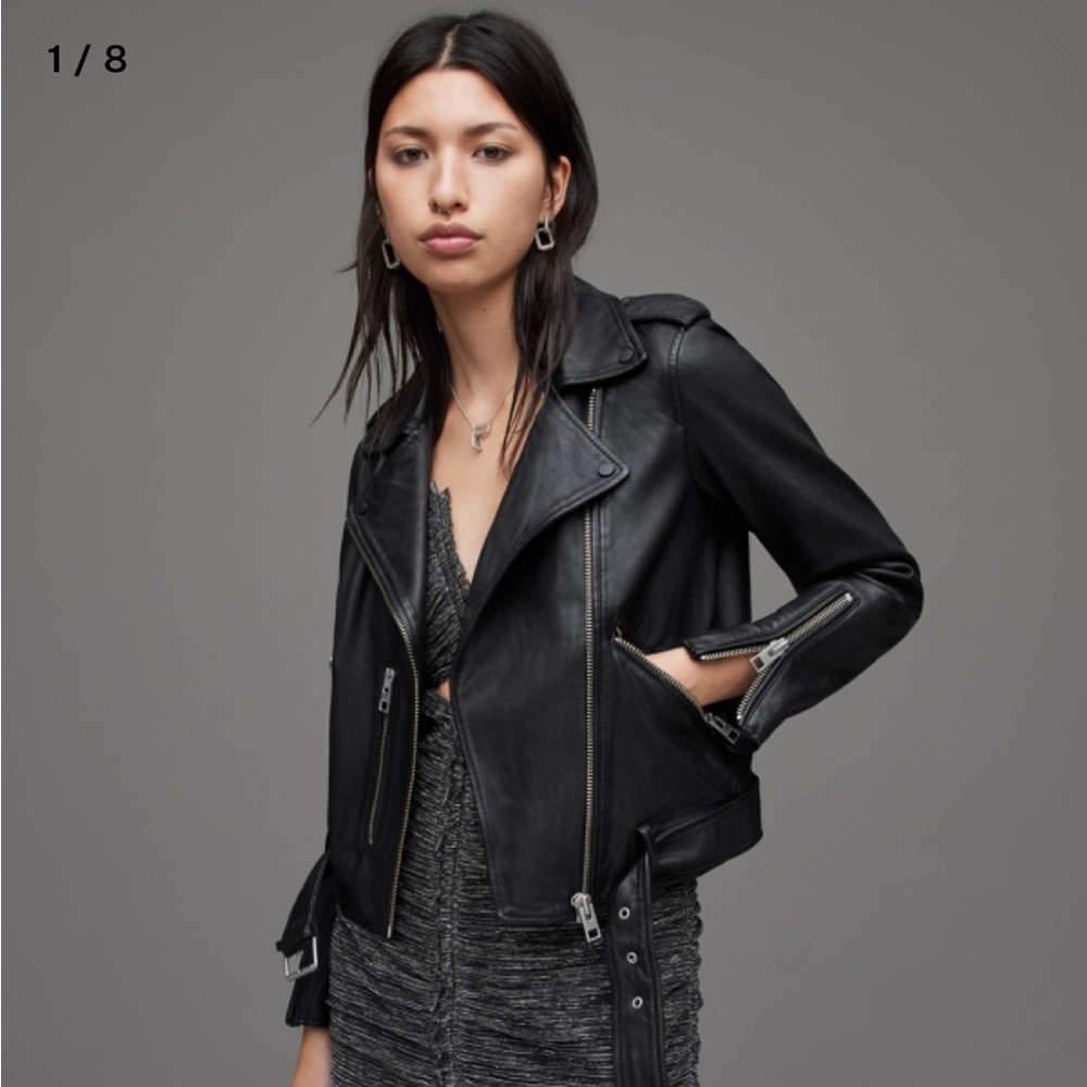 Allsaints balfern biker jacket